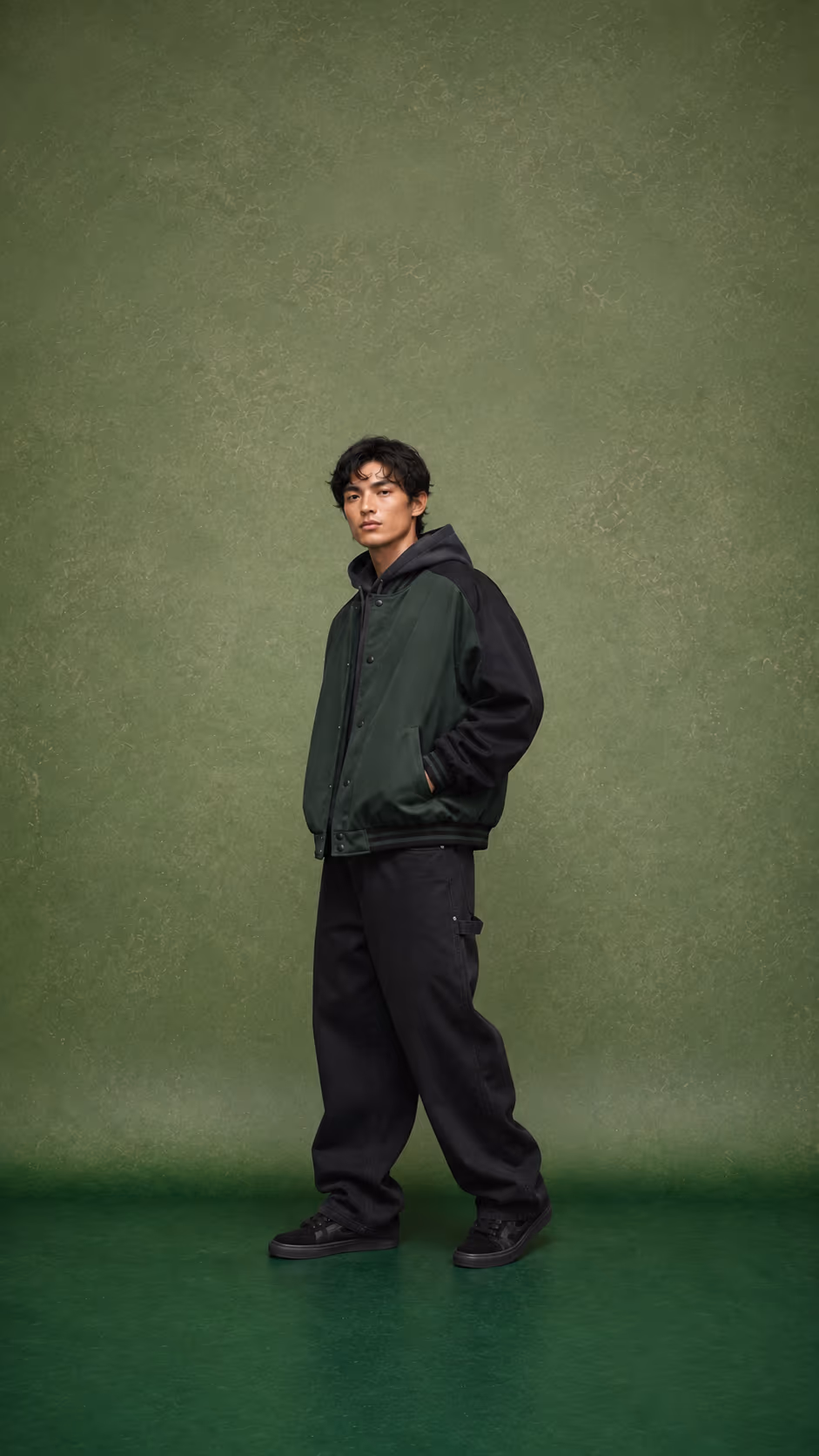 Green Room Varsity Jacket